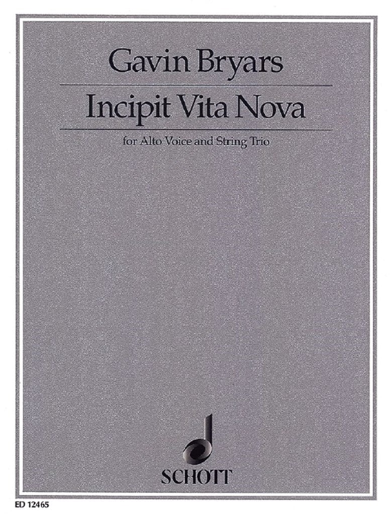 Incipit Vita Nova